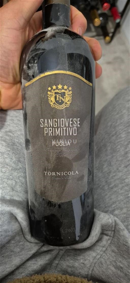 Puglia Niet gespecificeerd Tornicola Sangiovese Primitivo Niet-geïntegreerd