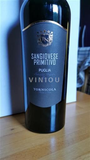 Puglia Niet gespecificeerd Tornicola Sangiovese Primitivo Niet-geïntegreerd
