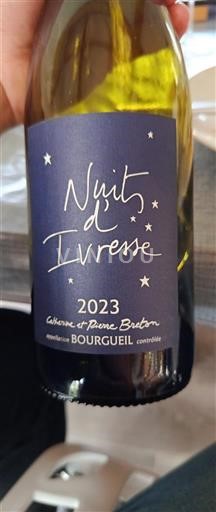 Loirevallei Bourgueil Catherine et Pierre Breton Nuits d'Ivresse 2023