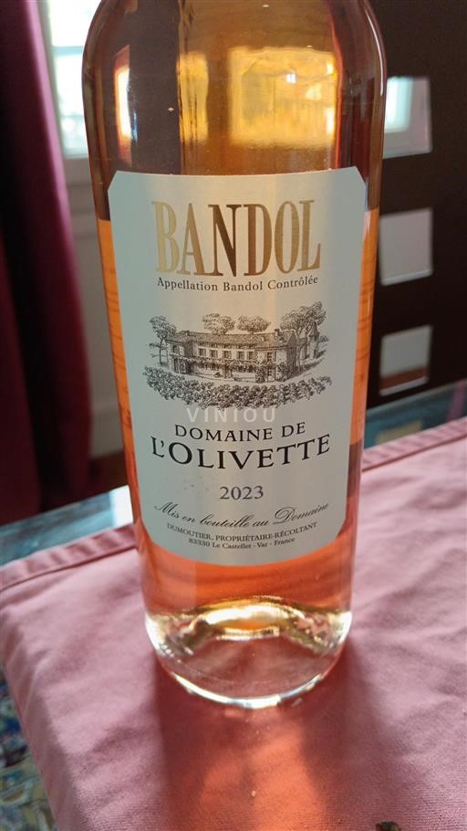 Provence Bandol Domaine L'Olivette 2023