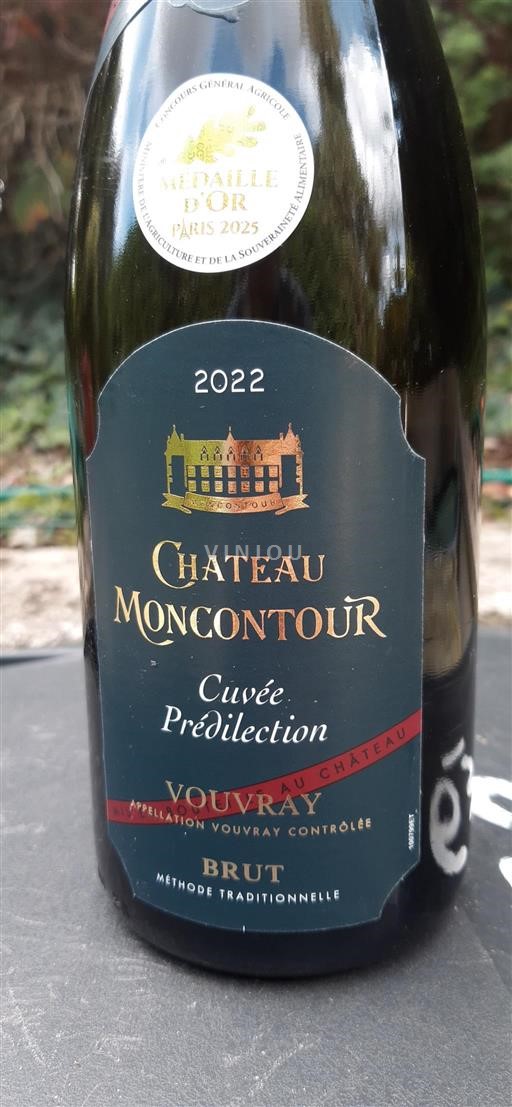 Loirevallei Vouvray Château Moncontour Prédilection 2022