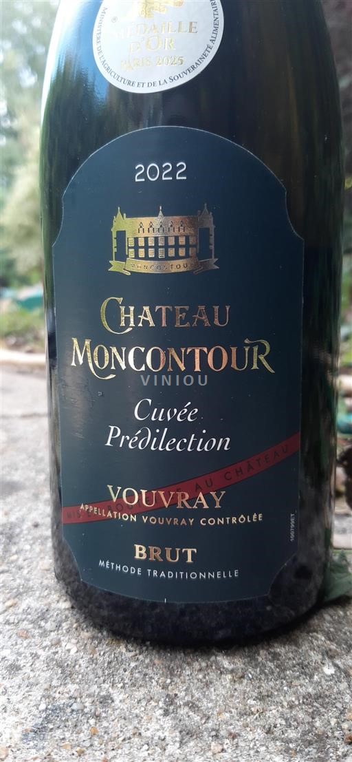 Loirevallei Vouvray Château Moncontour Prédilection 2022