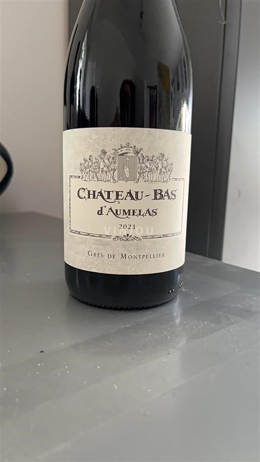 Languedoc Grès de Montpellier Château -Bas Aumelas 2021