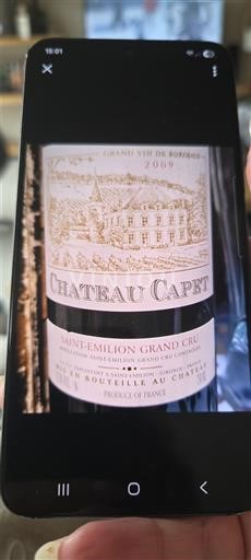 Bordo Сент-Емилион Гранд Кру Grand Cru Château Capet 2009