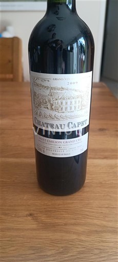 Bordeaux Saint-Émilion Grand Cru Grand Cru Château Capet 2009
