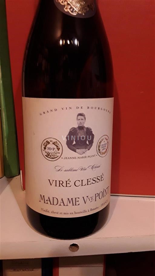 Borgoña Viré-clessé Grand Cru Madame Vve Point Le sublime Viré-Clessé 2023