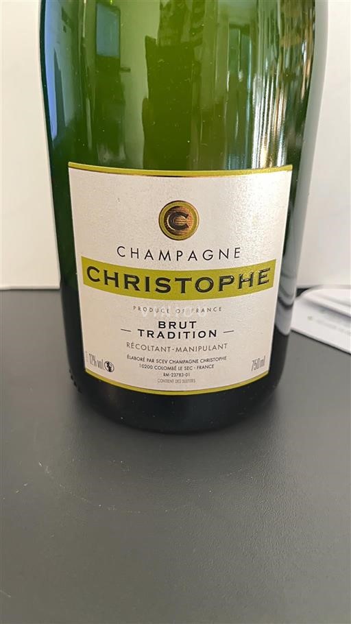 Champagne Champagne Christophe Brut Tradition Icke årgångsbetecknad