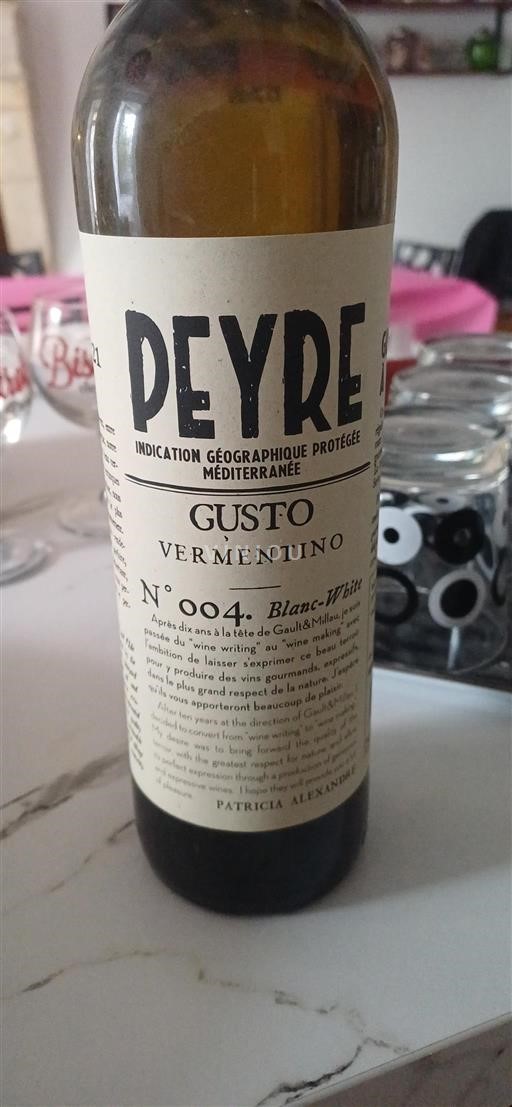 Provence, Nedre Rhônedal, Korsika Middelhavet Peyre Gusto Vermentino 2021