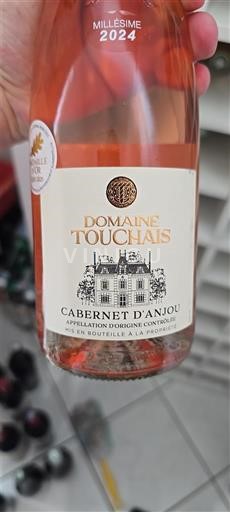 Loire Valley Cabernet d'Anjou Domaine Touchais 2024