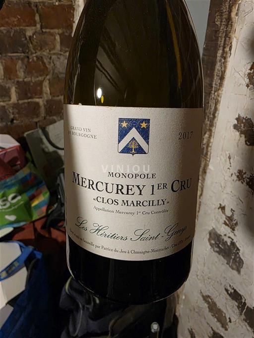 Burgundsko Nespecifikováno Premier Cru Les Héritiers Saint-Genys Clos Marcilly 2017