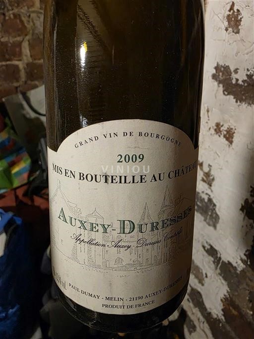 Borgogna Auxey-Duresses Paul Dumay 2009