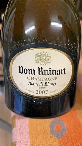 Champagne Dom Ruinart Blanc de Blancs 2007