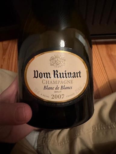 Champagne Champagner Dom Ruinart Blanc de Blancs 2007