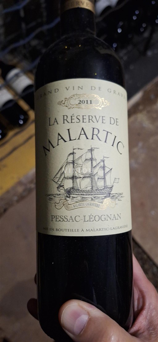 Bordeaux Pessac-Léognan Malartic-Lagravière La Réserve de Malartic 2011