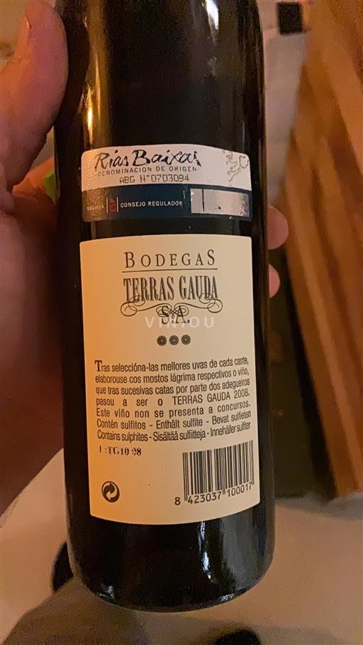 Galicia Rías Baixas Bodegas Terras Gauda 2008