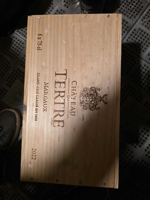 Bordeaux Margaux Grand Cru Château Tertre 2022
