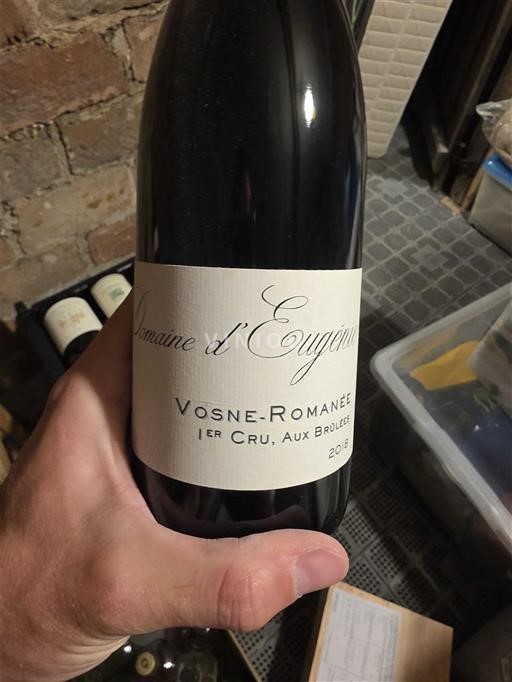 Borgogna Vosne-Romanée Premier Cru Domaine Eugénie Aux Brûlées 2018