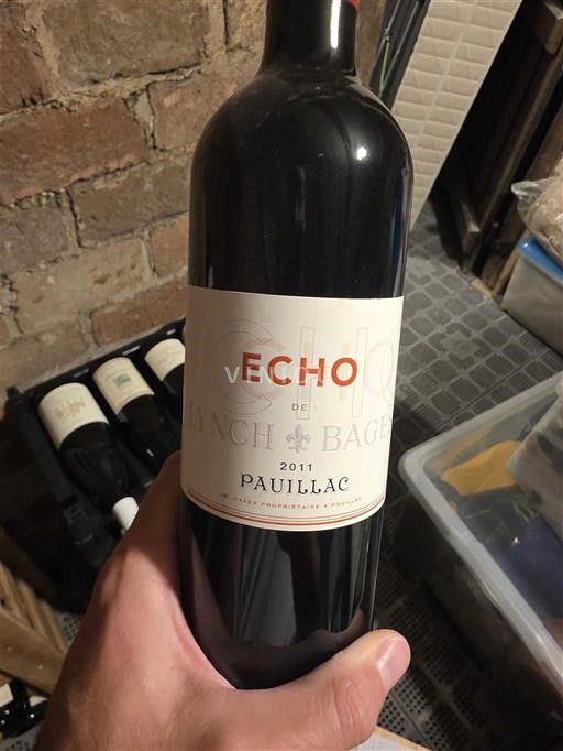 Bordeaux Pauillac Lynch-Bages Echo 2011