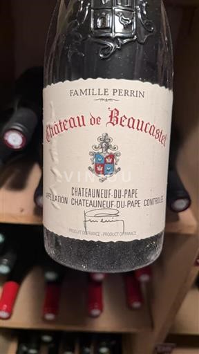 Vin Rouge sec Château Beaucastel 2011 France Vallée du Rhône Châteauneuf-du-pape AOC biodynamie