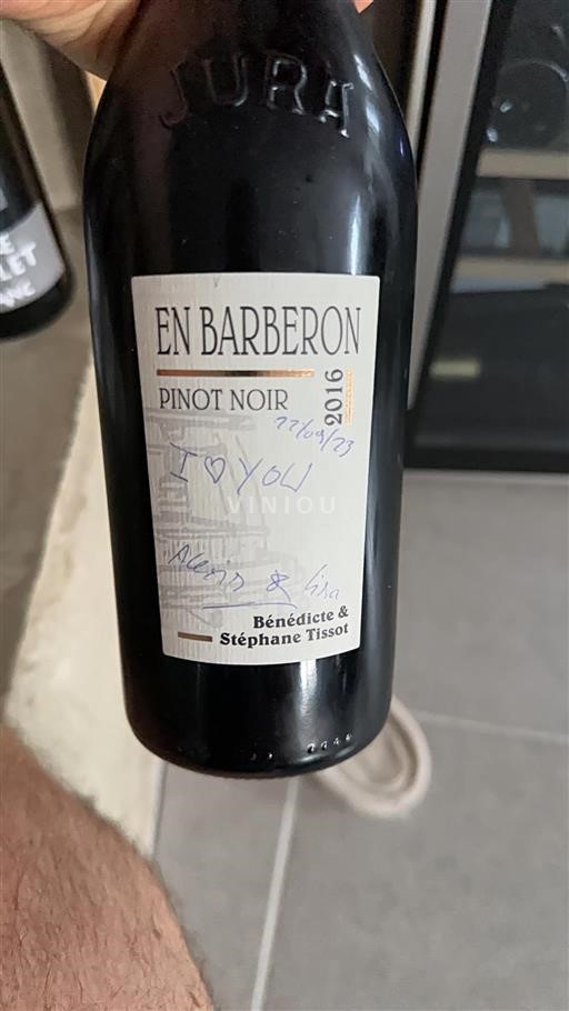 Jura Arbois Bénédicte & Stéphane Tissot En Barberon 2016