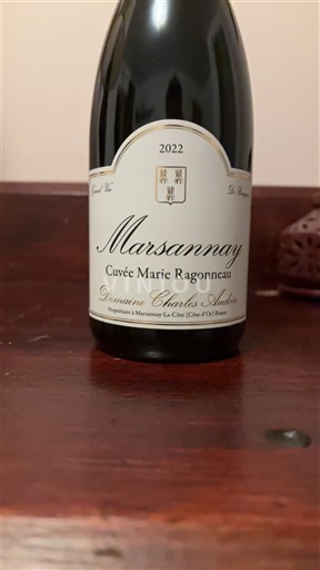 Burgund Marsannay Domaine Charles Audoin Marie Ragonneau 2022