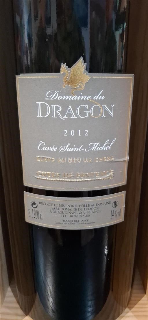 Provence Côtes-de-Provence Domaine Dragon Saint-Michel 2012
