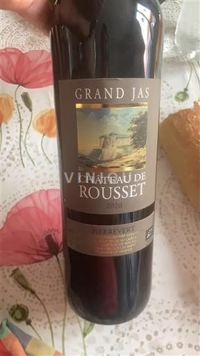 Rhône Valley Pierrevert Château Rousset Grand Jas 2020