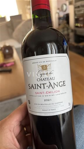 Bordeaux Saint-Émilion Château Saint-Ange Esprit du Château 2021