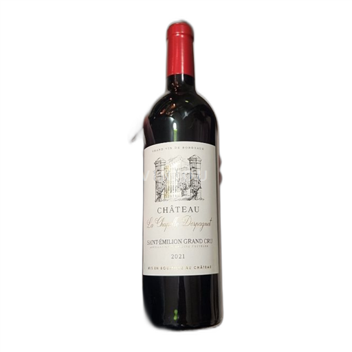 Vin Rouge sec La Chapelle Despagnet Château Despagnet 2021 France Bordeaux Saint-Émilion Grand Cru AOC