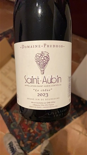 Burgundsko Saint-Aubin Domaine Prudhon Le chêne 2023