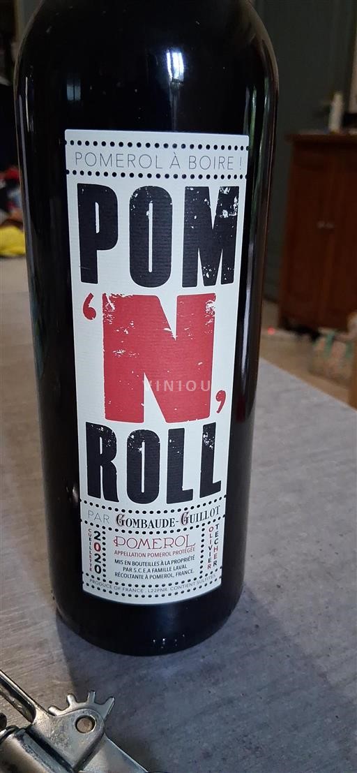 Bordeaux Pomerol Gombaude-Guillot Pom 'N' Roll 2020