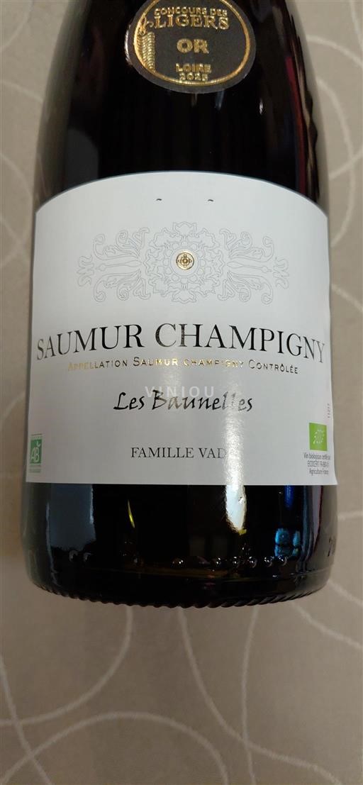 Loire Valley Saumur-Champigny Famille Vadé Les Baunelles 2024