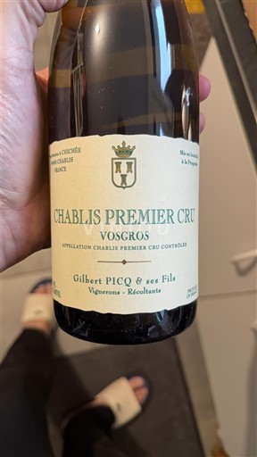 Bourgondië Chablis Premier Cru Gilbert Picq & ses Fils Vosgros 2021