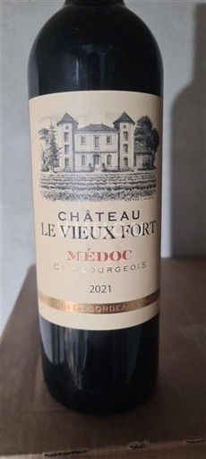 Bordeaux Médoc Cru Bourgeois Château Le Vieux Fort 2021