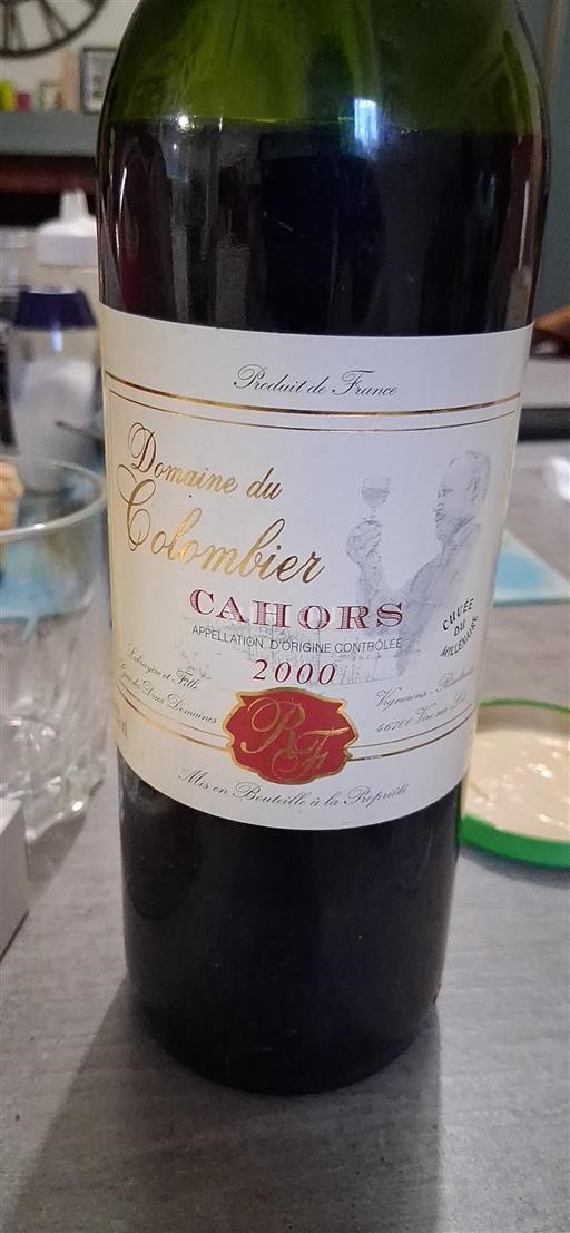 Sud-Ovest Cahors Domaine Colombier du Millénaire 2000