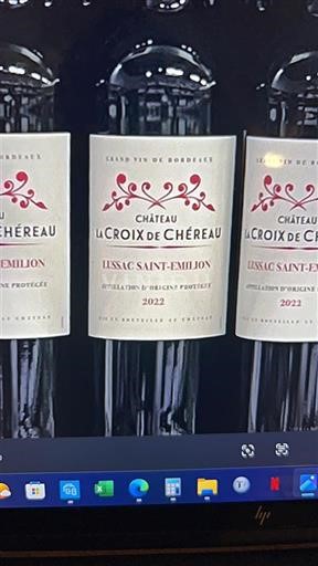 Bordeaux Lussac-Saint-Émilion Château La Croix de Chereau 2022