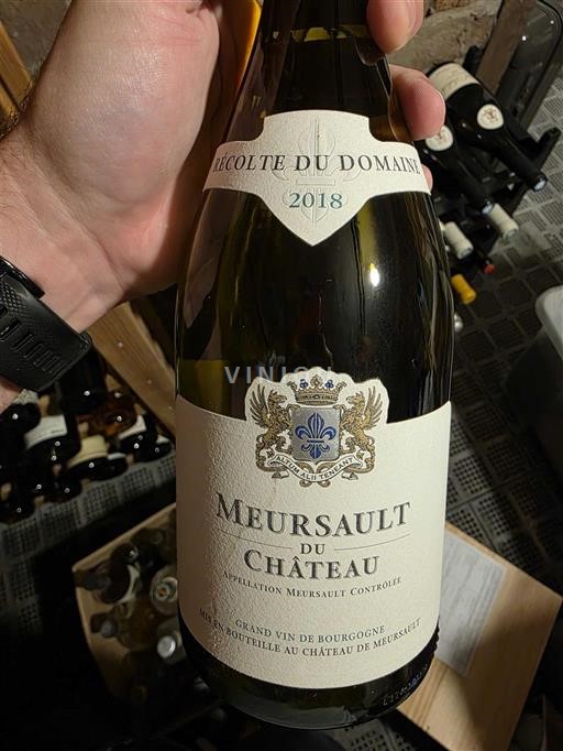 Bourgondië Meursault Château Meursault Récolte du Domaine 2018