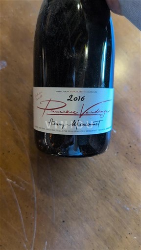 Dolina Loare Touraine Henry Marionnet Première Vendange 2016