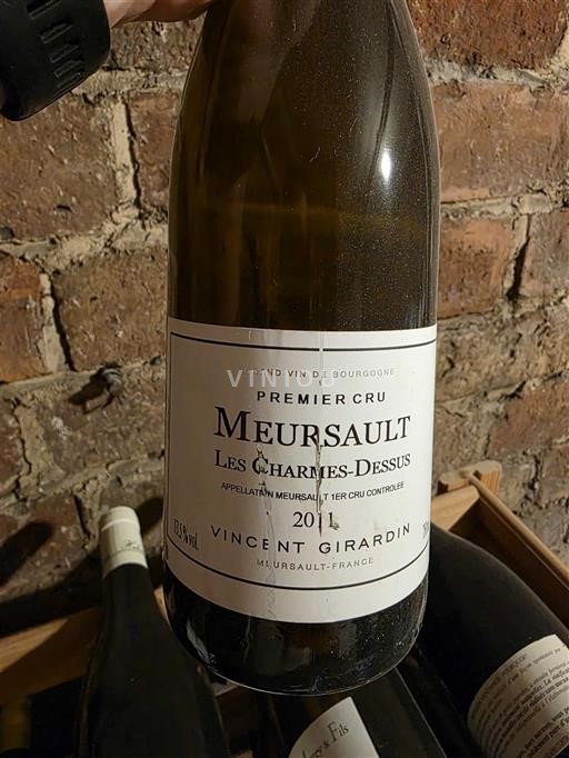 Bourgondië Meursault Premier Cru Vincent Girardin Les Charmes-Dessus 2014