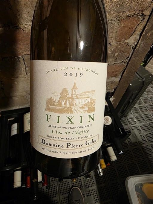Borgoña Fixin Grand Cru Domaine Pierre Gelin Clos de l'Eglise 2019