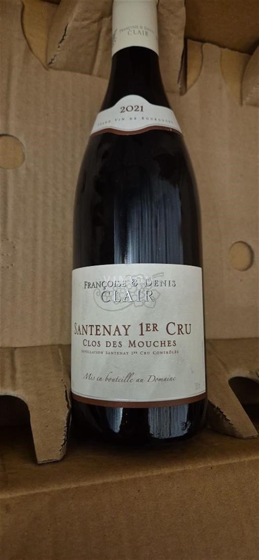 Burgundy Santenay Premier Cru Françoise & Denis Clair Clos des Mouches 2021