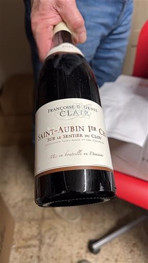 Borgonha Saint-Aubin Premier Cru Françoise & Denis Clair Sur le Sentier du Clou 2022