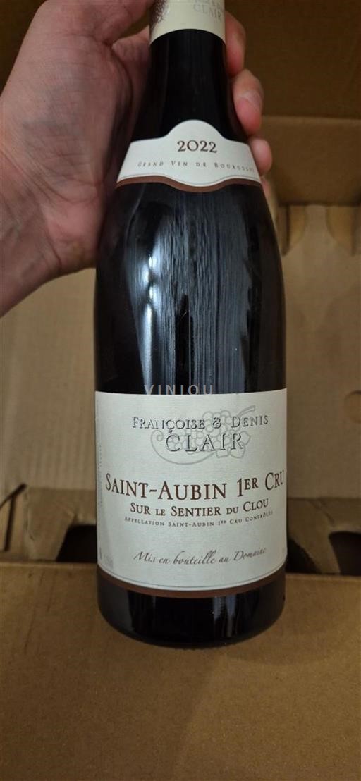 Burgundy Saint-Aubin Premier Cru Françoise & Denis Clair Sur le Sentier du Clou 2022