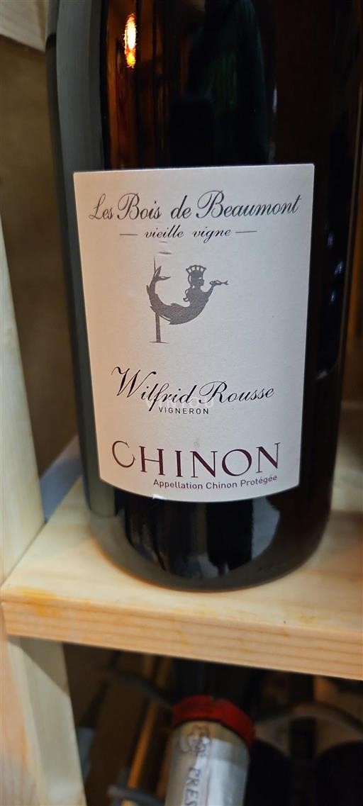 Loiredalen Chinon Wilfrid Rousse Les Bois de Beaumont 2017