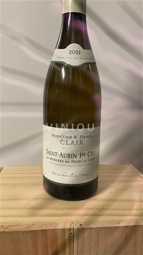 Burgund Saint-Aubin Premier Cru Françoise & Denis Clair Les Murgers Des Dents de Chien 2021