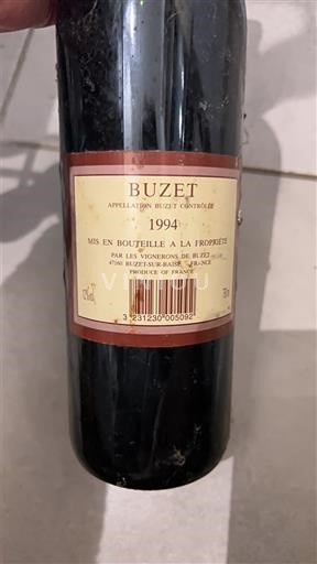 Southwest Buzet Les Vignerons de Buzet 1994