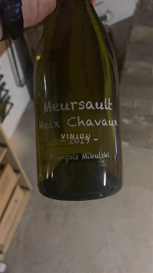Bourgogne Meursault François Mikulski Meix Chavaux 2019