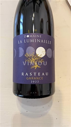 Vallée du Rhône Rasteau Domaine La Luminaille Garance 2022