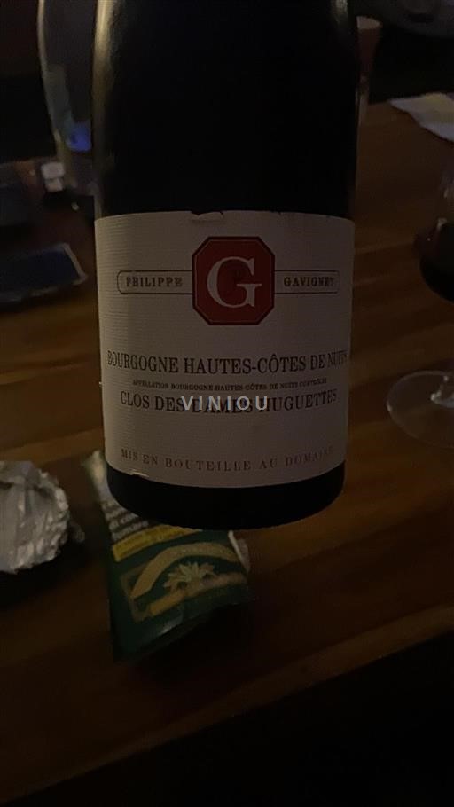 Burgundy Unspecified Philippe Gavignet Clos des Dames Huguettes 2014