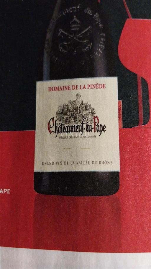Rhône-dalen Châteauneuf-du-Pape Domaine La Pinède Ikke årgangsbestemt